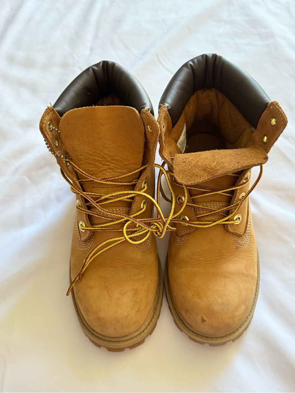 Vintage Timberland 6-Inch Waterproof Boots 12909 Wheat Size 5M / Women 6.5-7